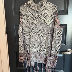 Target fringe sweater